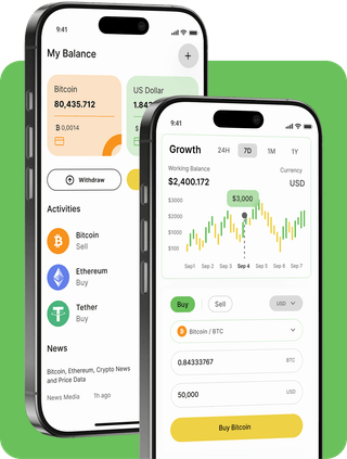 Vinstvera AI trading platform with live market data